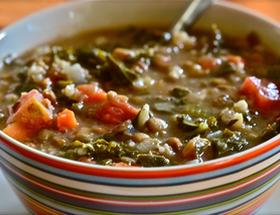 Sausage, Lentil and Barley Soup Sausage, Lentil and Barley Soup