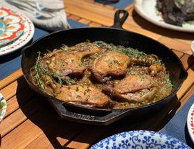 Braised Duck Legs with Fennel and Shallots Braised Duck Legs with Fennel and Shallots