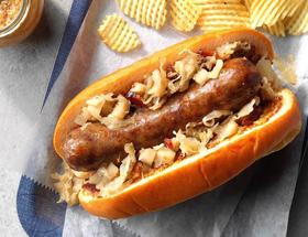 Beer-Grilled Bratwurst Sausage Beer-Grilled Bratwurst Sausage