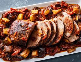 Brisket Provencal with Eggplant Brisket Provencal with Eggplant