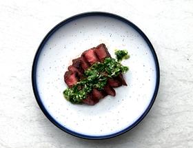 Seared Chuck Steak with Chimichurri Seared Chuck Steak with Chimichurri
