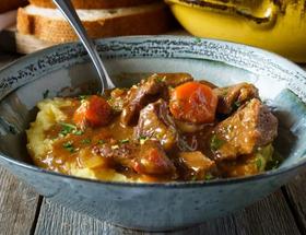 Rose Veal Stew with Fennel and Tomatoes Rose Veal Stew with Fennel and Tomatoes