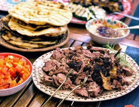 Hot-Smoked Lamb Roast Hot-Smoked Lamb Roast