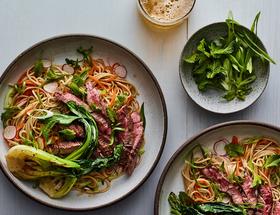 Cold Soba Noodle Salad with Skirt Steak Cold Soba Noodle Salad with Skirt Steak