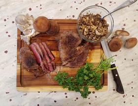 Steak with Mushrooms Steak with Mushrooms
