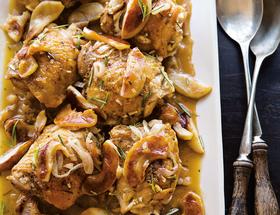 Apple Cider-Braised Chicken Apple Cider-Braised Chicken