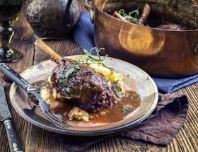 Braised Lamb Shanks Braised Lamb Shanks
