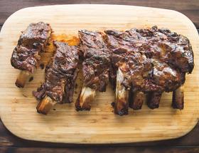 Maple Glazed Rack of Ribs Maple Glazed Rack of Ribs