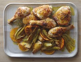 Roast Chicken with Fennel & Orange Roast Chicken with Fennel & Orange