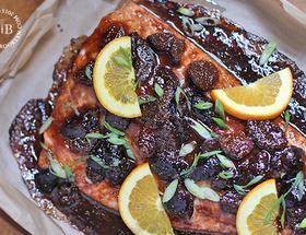 Honey Fig Roasted Salmon Honey Fig Roasted Salmon