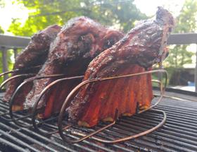 Slow-Smoked BBQ Back Ribs Slow-Smoked BBQ Back Ribs
