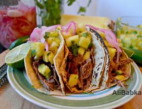Tropical Pulled Deckel Tacos Tropical Pulled Deckel Tacos